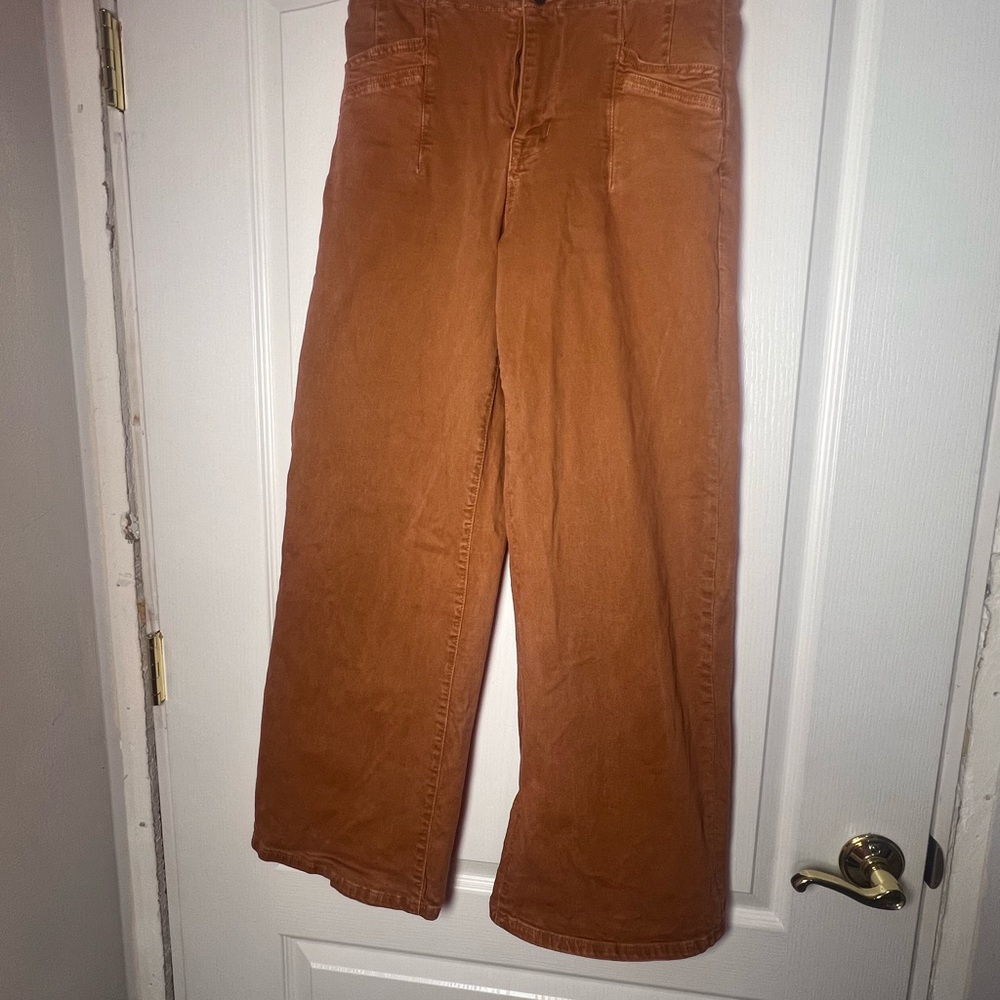 High Rise Rust, Stretch Women's Jeans